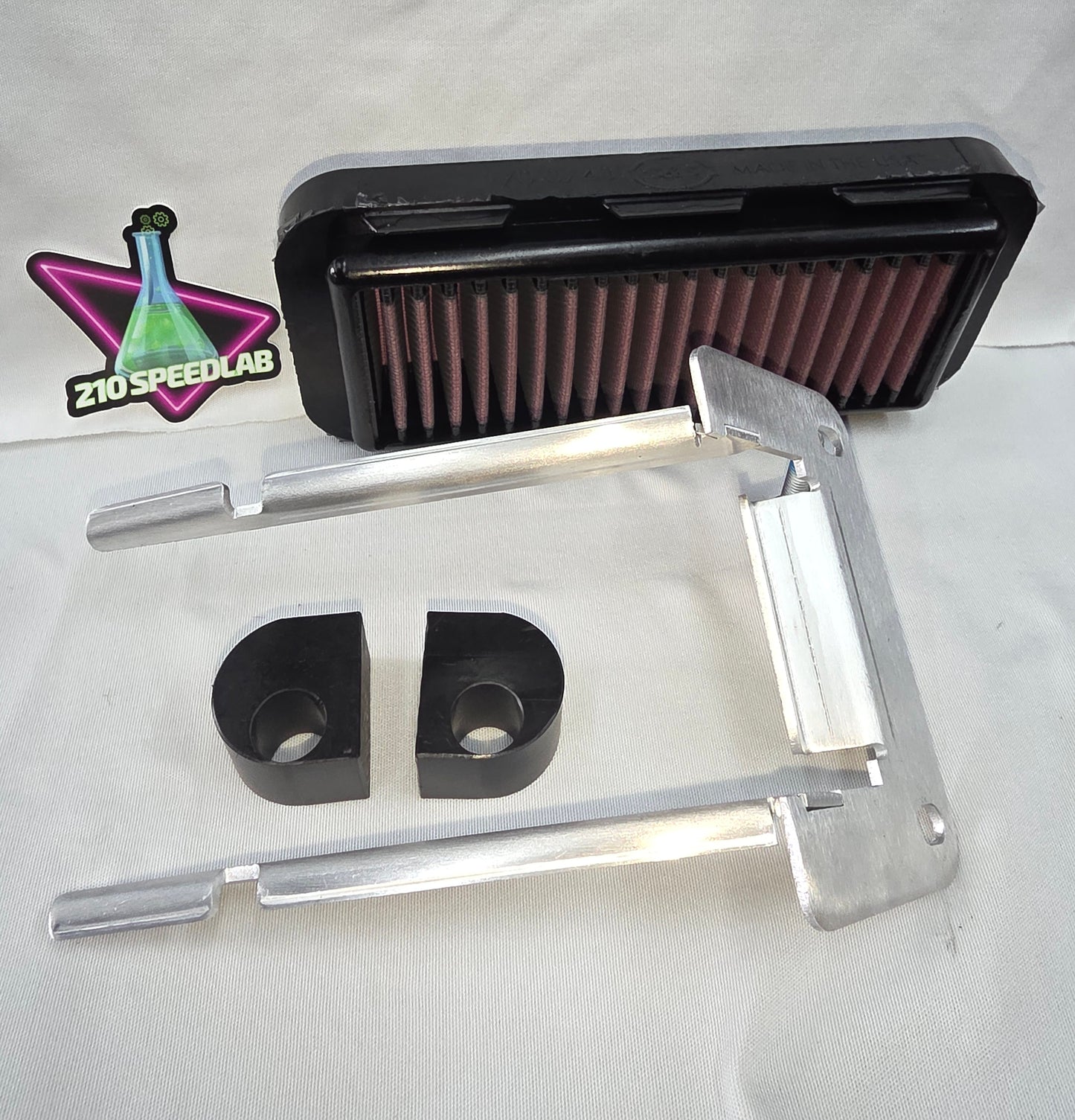 SpeedFlow Lid, Lift Blocks, S&S Cycles air cleaner