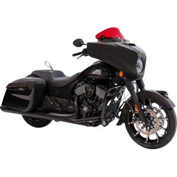 Klock Werks Kolor Flare™ Windshield - 10" - Red