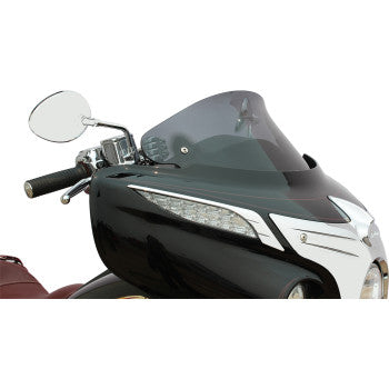 Klock Werks Flare™ Windshield - 10" - Short - Dark Smoke