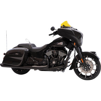 Klock Werks Kolor Flare™ Windshield - 10" - Yellow