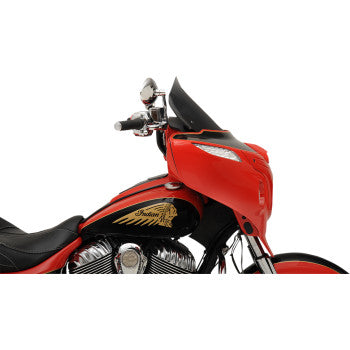 Klock Werks Flare™ Windshield - 14" - Tall - Dark Smoke
