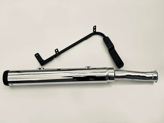 Lloydz 2-into-1 Swindler Muffler Kit - for Indian Challenger 2020-up RACE ONLY